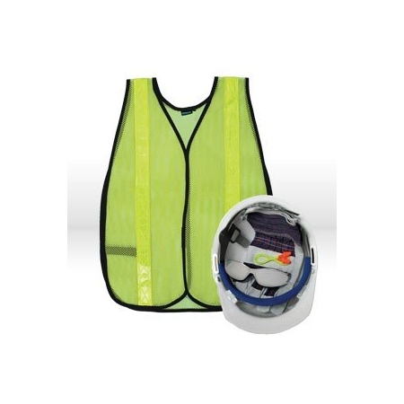 Erb Safety Kit, Smoke, White Liberty Helment, eye protection, ear plugs, work gloves & S18R vest 18528
